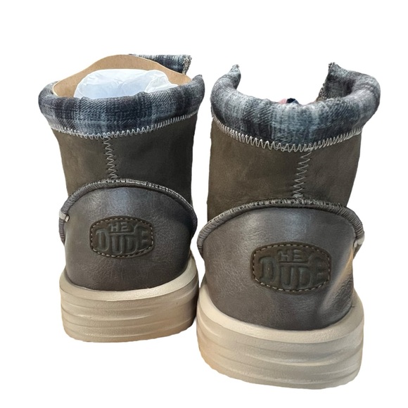 NWT - Hey Dude Men’s boots - Bradley Classic (walnut) -  Size 14 - Picture 4 of 8